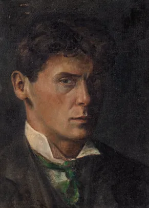 Selvportrett 19 år gammel