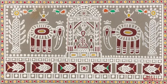 Komposisjon med elefanter