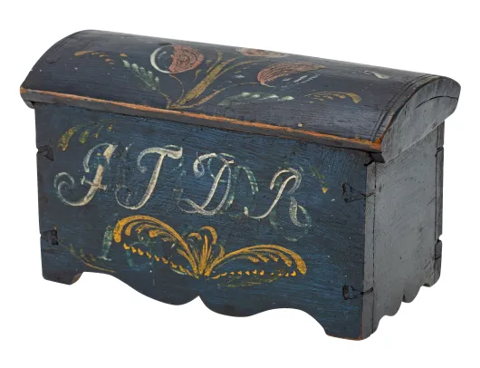 Miniatyrkiste / skrin