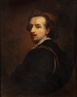 Kopi av van Dyck's selvportrett 