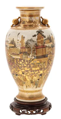 Satsuma vase