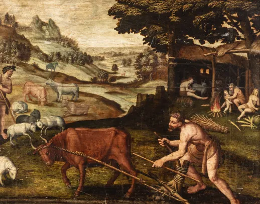 Plowing the Field / Åkeren pløyes