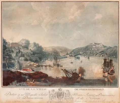 Vue de la Ville de Friderichshald