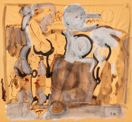 Komposisjon med hest