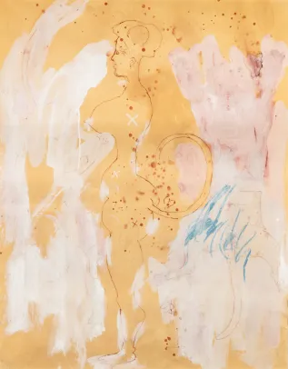 Komposisjon med kvinne