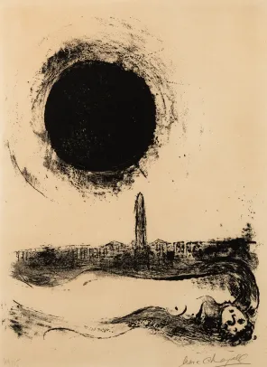 Le soleil noir sur Paris / Sort sol over Paris 